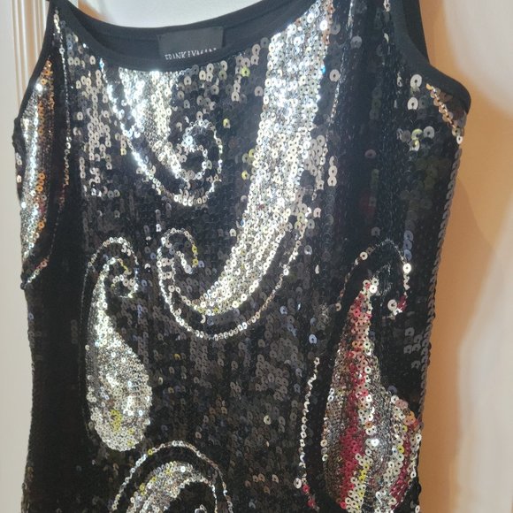 Frank Lyman Sequined Tank - Picture 2 of 8